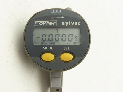 Fowler Sylvac 54-562-777-0 QuadraTest Multimode Test Indicator 0.040"/1mm Range