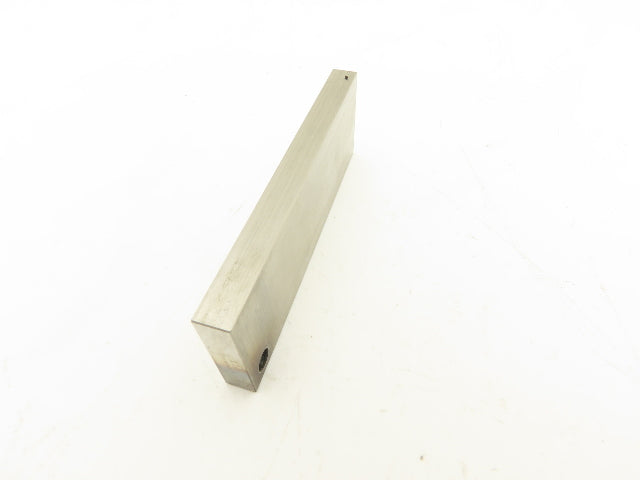 Mitutoyo 611204-551 Steel Rectangular Gage Block 4.000" Grade AS-2 w/Drill Hole