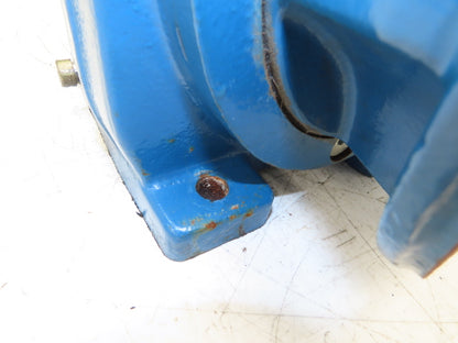 Textron David Brown M0432100BANU4 Inline Helical Gearbox 100:1 Reducer 18rpm 56C