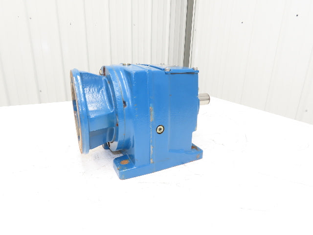 Textron David Brown M0432100BANU4 Inline Helical Gearbox 100:1 Reducer 18rpm 56C
