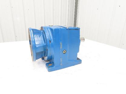 Textron David Brown M0432100BANU4 Inline Helical Gearbox 100:1 Reducer 18rpm 56C