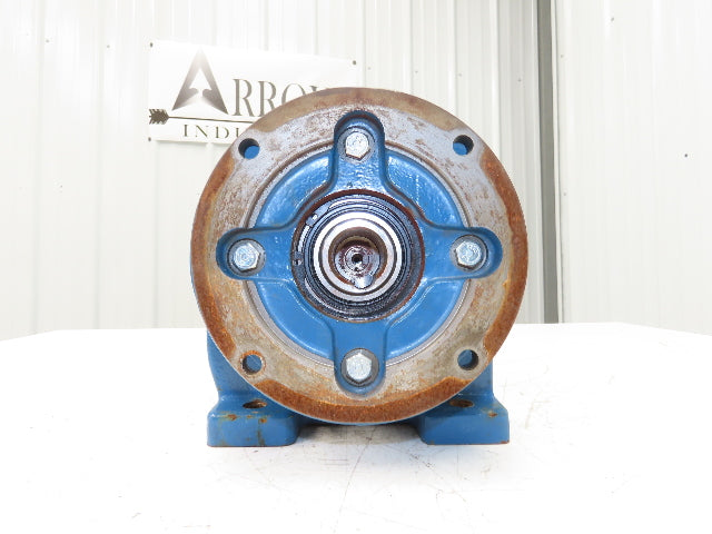 Textron David Brown M0432100BANU4 Inline Helical Gearbox 100:1 Reducer 18rpm 56C