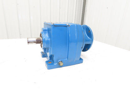 Textron David Brown M0432100BANU4 Inline Helical Gearbox 100:1 Reducer 18rpm 56C
