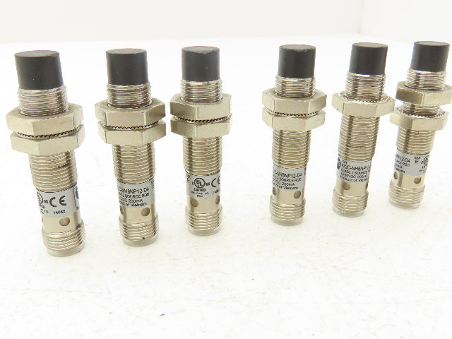 Allen Bradley 872C-NH8NP12-D4 Inductive Proximity Sensor 10-30VDC Lot of 6