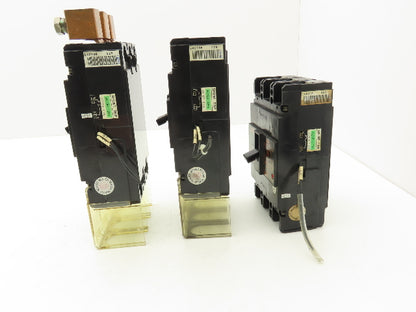 Fuji Electric EA203B Electric Circuit Breaker 225A 3 Pole Lot of 3
