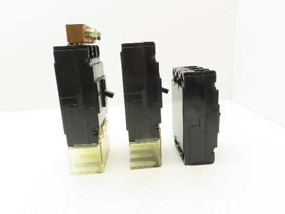 Fuji Electric EA203B Electric Circuit Breaker 225A 3 Pole Lot of 3