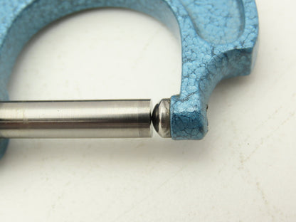 Fowler 52-244-001-1 Outside Micrometer 0-1" Range .0001" Ball Anvil Flat Spindle
