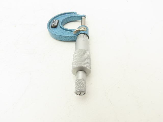 Fowler 52-244-001-1 Outside Micrometer 0-1" Range .0001" Ball Anvil Flat Spindle