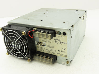 Omron S82J-60024 Okuma AC-DC Converter Power Supply In 115/230V Out 24V 27A