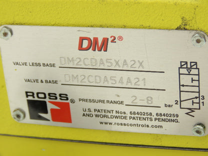 Ross Controls DM2CDA54A21 DM2 Series Double Valve 2-8 Bar 3/4" NPT 24V
