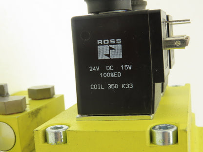 Ross Controls DM2CDA54A21 DM2 Series Double Valve 2-8 Bar 3/4" NPT 24V