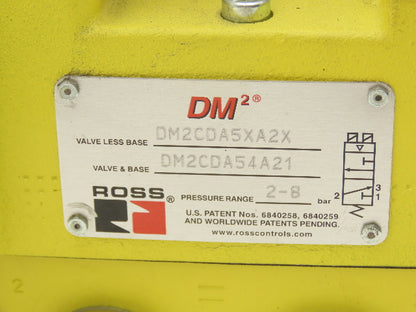 Ross Controls DM2CDA54A21 DM2 Series Double Valve 2-8 Bar 3/4" NPT 24V