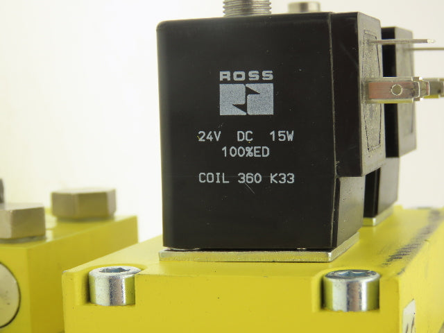 Ross Controls DM2CDA54A21 DM2 Series Double Valve 2-8 Bar 3/4" NPT 24V