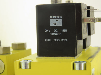 Ross Controls DM2CDA54A21 DM2 Series Double Valve 2-8 Bar 3/4" NPT 24V