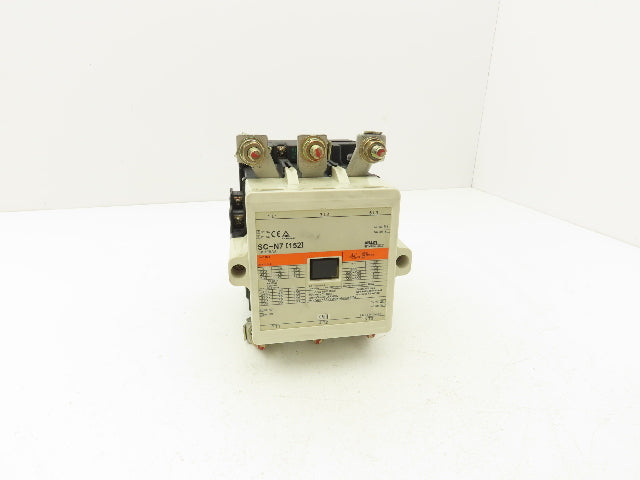 Fuji SC-N7(152) Motor Starter Contactor 3-Pole 150A 100Hp 120V Coil