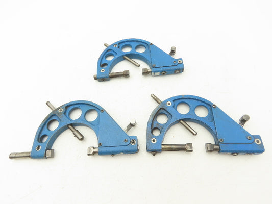 Fowler Snap Gage 3/4"-2-1/4" Range Outside Diameter Lot of 3