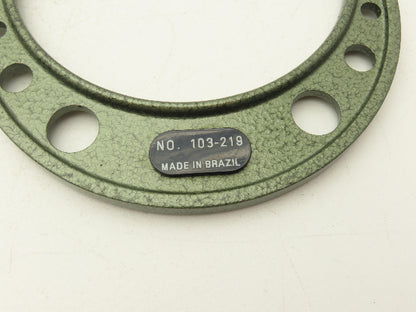 Mitutoyo 103-219 Outside Micrometer 4-5" Range .0001" Flat Anvil Ratchet Stop