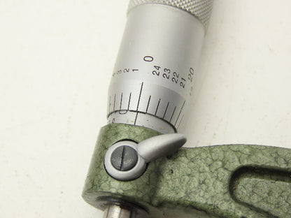 Mitutoyo 103-219 Outside Micrometer 4-5" Range .0001" Flat Anvil Ratchet Stop