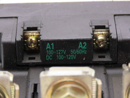 Fuji SC-N6(125) Motor Starter Contactor 3-Pole 125A 75Hp 120V Coil