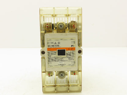 Fuji SC-N6(125) Motor Starter Contactor 3-Pole 125A 75Hp 120V Coil