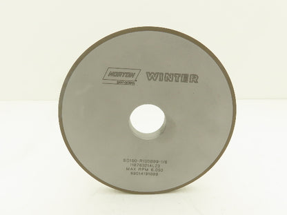 Norton 69014191699 Winter Grinding Wheel 6"X1/2"X1-1/4" Diamond 150 Grit Type 1