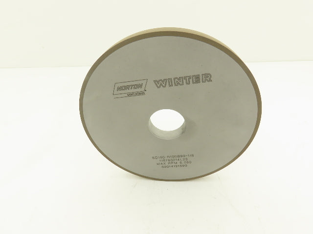 Norton 69014191699 Winter Grinding Wheel 6"X1/2"X1-1/4" Diamond 150 Grit Type 1
