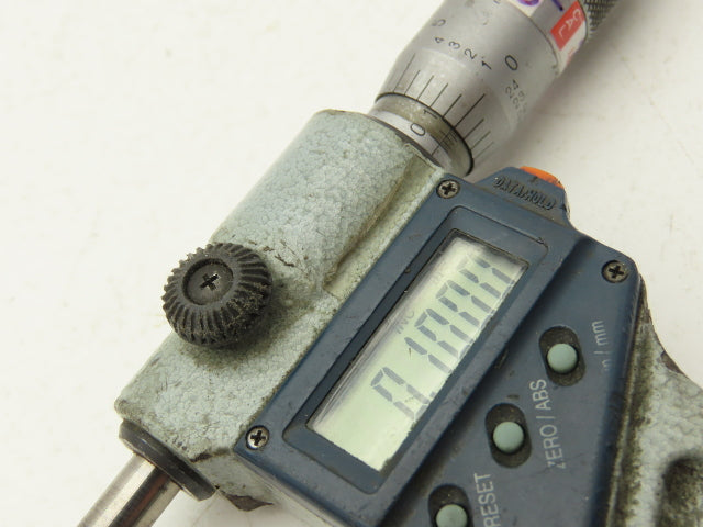 Mitutoyo 293-751-30 Digital Outside Micrometer 4-5" Range .0001" Ratchet Stop