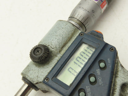 Mitutoyo 293-751-30 Digital Outside Micrometer 4-5" Range .0001" Ratchet Stop