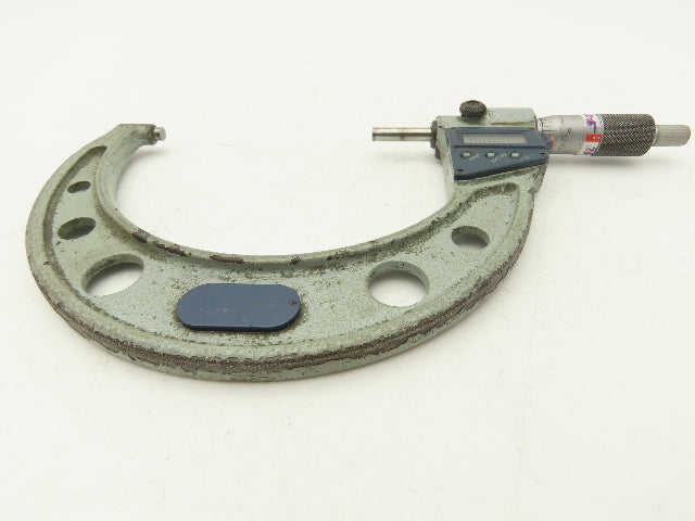 Mitutoyo 293-751-30 Digital Outside Micrometer 4-5" Range .0001" Ratchet Stop