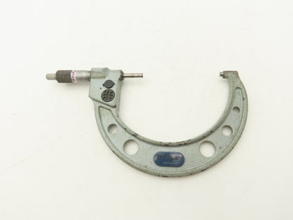 Mitutoyo 293-751-30 Digital Outside Micrometer 4-5" Range .0001" Ratchet Stop