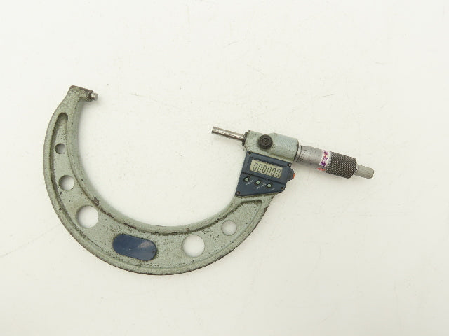 Mitutoyo 293-751-30 Digital Outside Micrometer 4-5" Range .0001" Ratchet Stop