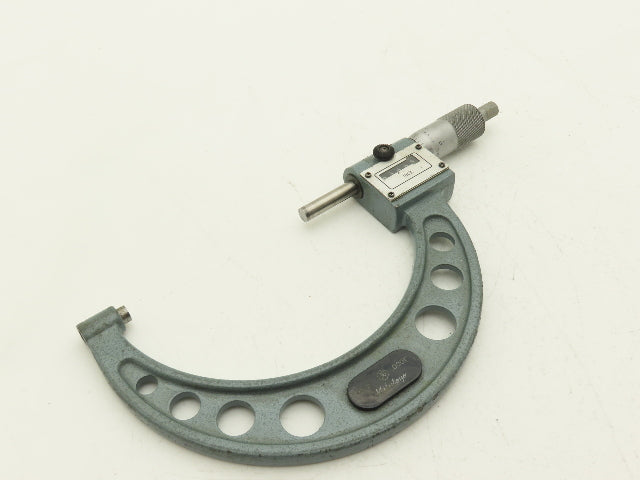 Mitutoyo 193-215 Digit Counter Outside Micrometer 4-5" Range .0001" Ratchet Stop