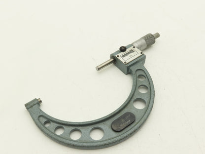 Mitutoyo 193-215 Digit Counter Outside Micrometer 4-5" Range .0001" Ratchet Stop