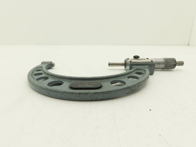 Mitutoyo 193-215 Digit Counter Outside Micrometer 4-5" Range .0001" Ratchet Stop