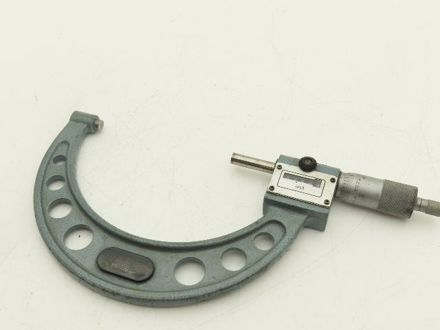 Mitutoyo 193-215 Digit Counter Outside Micrometer 4-5" Range .0001" Ratchet Stop