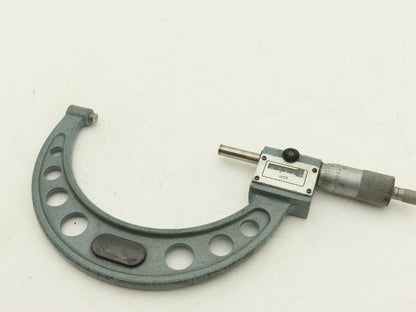Mitutoyo 193-215 Digit Counter Outside Micrometer 4-5" Range .0001" Ratchet Stop