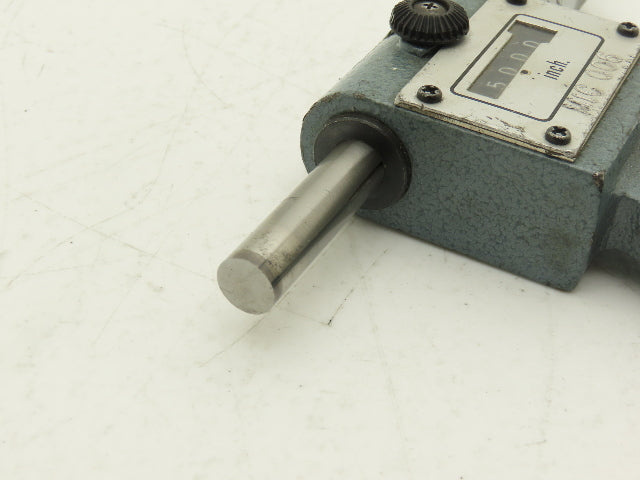 Mitutoyo 193-216 Digit Counter Outside Micrometer 5-6" Range .0001" Ratchet Stop