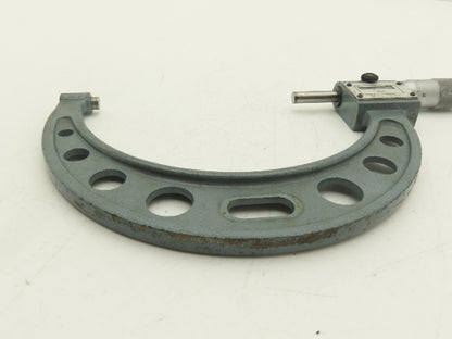 Mitutoyo 193-216 Digit Counter Outside Micrometer 5-6" Range .0001" Ratchet Stop