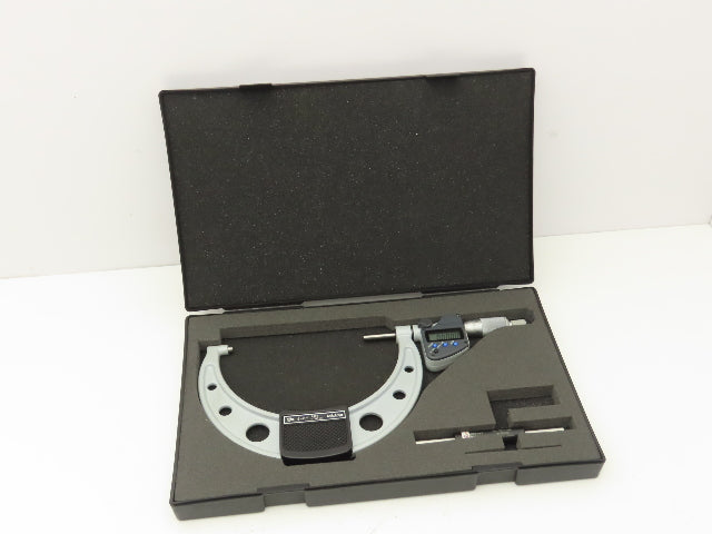 Mitutoyo 293-351-30 Digimatic Outside Micrometer 5-6" Range .0001" Ratchet Stop