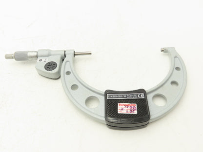 Mitutoyo 293-351-30 Digimatic Outside Micrometer 5-6" Range .0001" Ratchet Stop