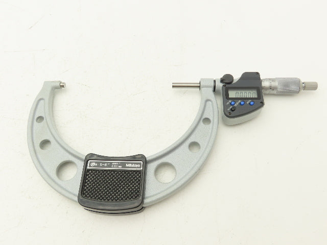 Mitutoyo 293-351-30 Digimatic Outside Micrometer 5-6" Range .0001" Ratchet Stop