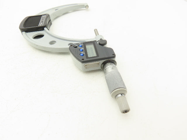 Mitutoyo 293-351-30 Digimatic Outside Micrometer 5-6" Range .0001" Ratchet Stop