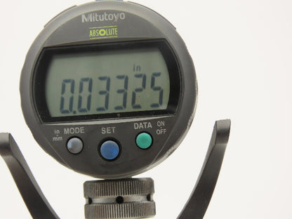 Fowler 53-666-501 Snapmatic Snap Gage 1-2" 25-50mm Range w/Mitutoyo Indicator