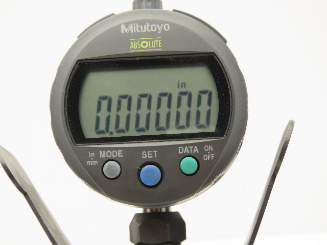 Mitutoyo 201-152 Dial Snap Gage 1-2" Range w/ Digimatic Indicator 0.5" 543-392B
