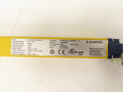 Schmersal SLC440COM-ER-0890-14 Safety Light Curtain Transmitter & Receiver Set