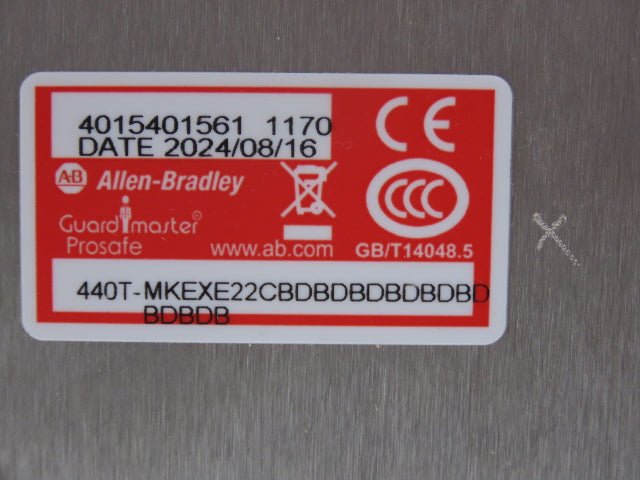 Allen Bradley 440T-MKEXE22CBDBDBDBDBDBDBDBDB Prosafe 9 Key Interlock Exchange