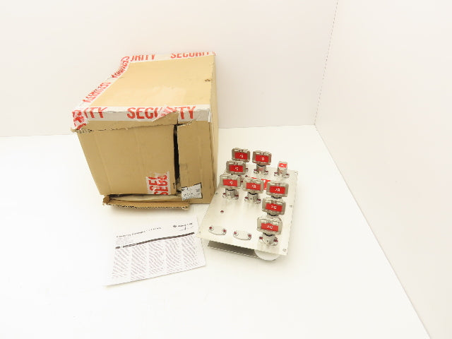 Allen Bradley 440T-MKEXE22ACBCBCBCBCBCBCBCBC Prosafe 9 Key Interlock Exchange