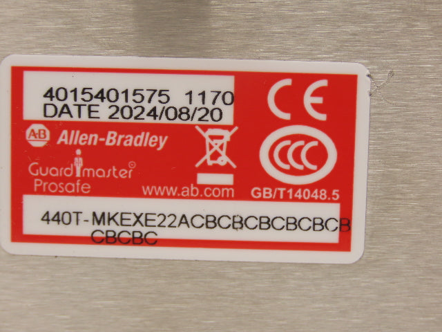 Allen Bradley 440T-MKEXE22ACBCBCBCBCBCBCBCBC Prosafe 9 Key Interlock Exchange