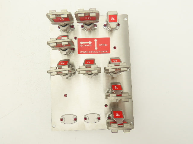 Allen Bradley 440T-MKEXE22ACBCBCBCBCBCBCBCBC Prosafe 9 Key Interlock Exchange