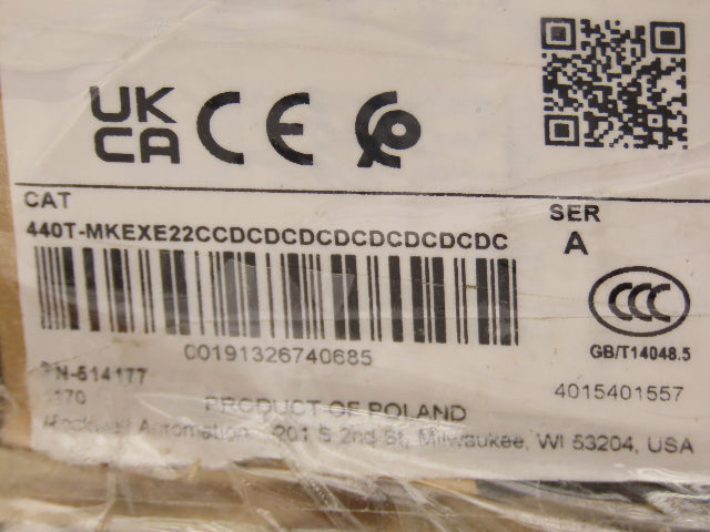 Allen Bradley 440T-MKEXE22CCDCDCDCDCDCDCDCDC Prosafe 9 Key Interlock Exchange